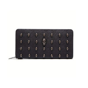 Billetera Negra Calaveras